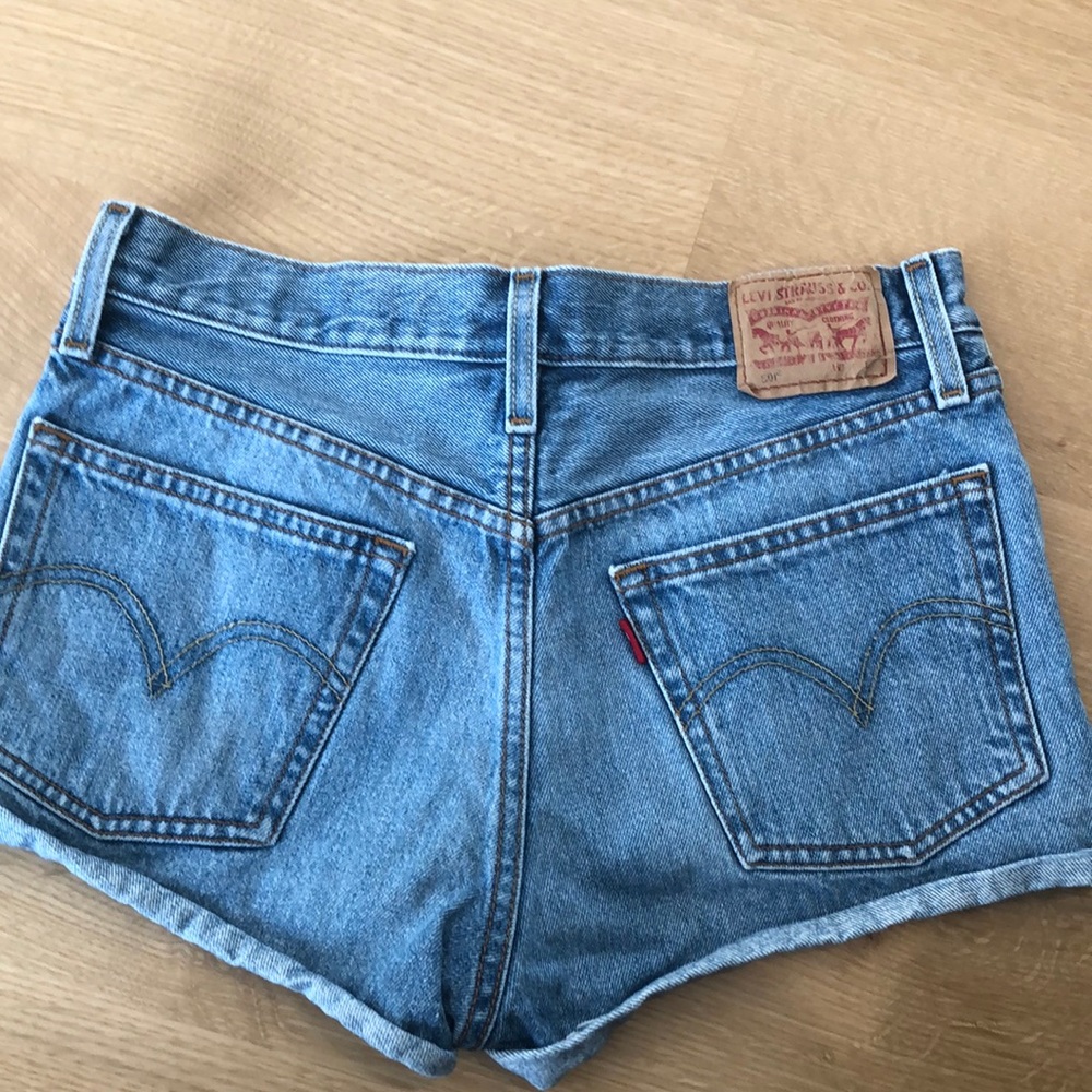 Levi’s 501 Denim Shorts, Size 26